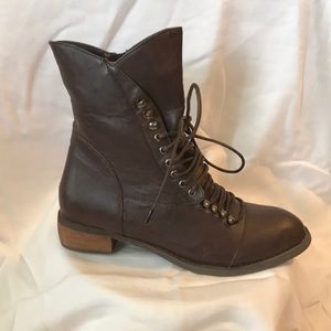 GW lace up booties